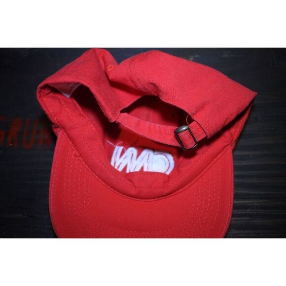 CNN Quake City Caps - One Size Fits Most - Red/White - Picture 3 of 4